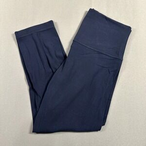 Lululemon Leggings Womens 8 Blue High Rise Capri Yoga Athletic Gym Stretch